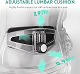 Tweakio Ergonomic Office Chair S-Shaped Mesh Deskr Home Study Office view 5