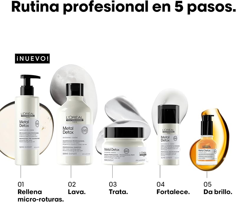 L'Oréal Professionnel Metal Detox Anti-Breakage Oil Thermal Protector 50ml