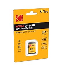 KODAK SDXC Card 64GB UHS-I U1 V10 Premium, up to