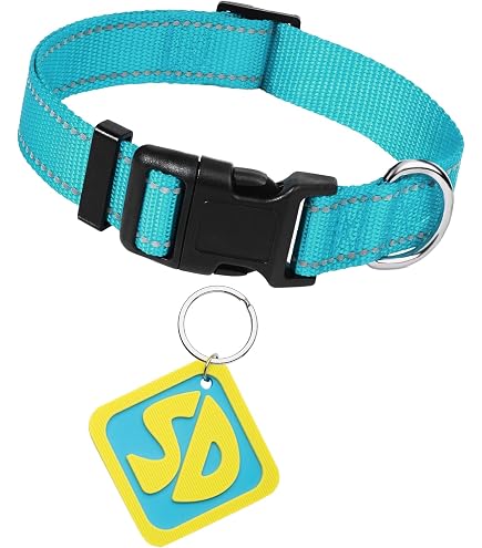 Portachiavi Collare Scooby Doo, Etichetta Cane Taglia Standard, Stampato 3D, Giallo - Foto 5