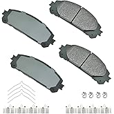 Akebono-ACT1324A Ultra-Premium Ceramic Front Disc Brake Pads