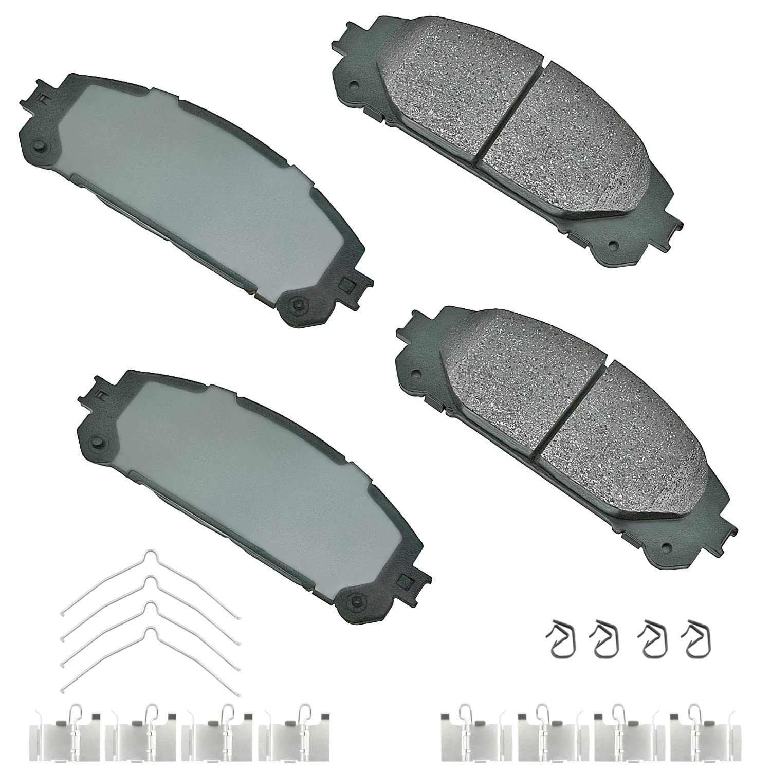 Photo 1 of Akebono-ACT1324A Ultra-Premium Ceramic Front Disc Brake Pads