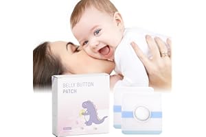 Baby Belly Navel Patches, Waterproof Cotton Pads for Baby Belly Button, Infant Umbilical Patch, Belly Button Patch for Baby N