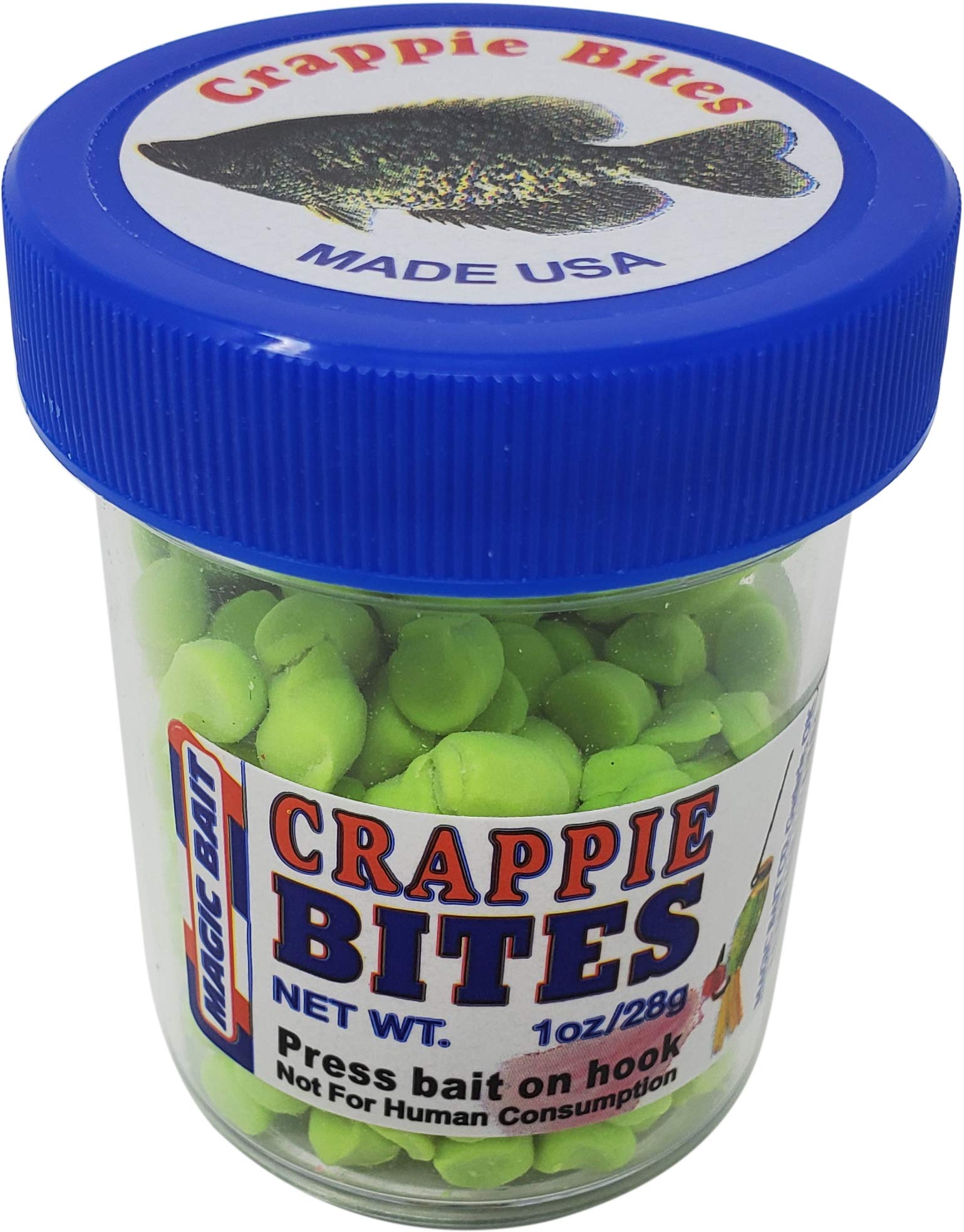 Magic Bait Crappie Chartreuse Fishing Products