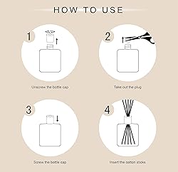 Cocorrína Reed Diffuser Set, Chamomile Tea
