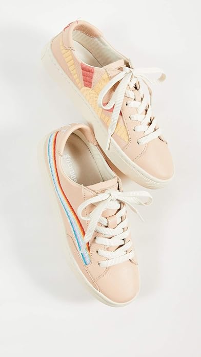 soludos rainbow wave sneaker