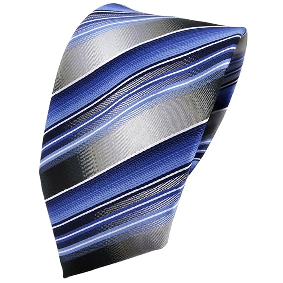 TigerTie Designer Krawatte in gestreift gemustert - Tie Binder