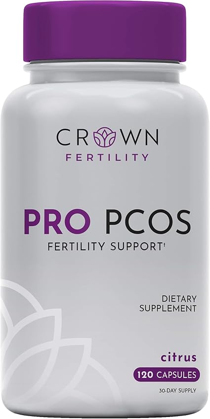 Amazon Com Crown Fertility Pro Pcos Female Fertility Supplement