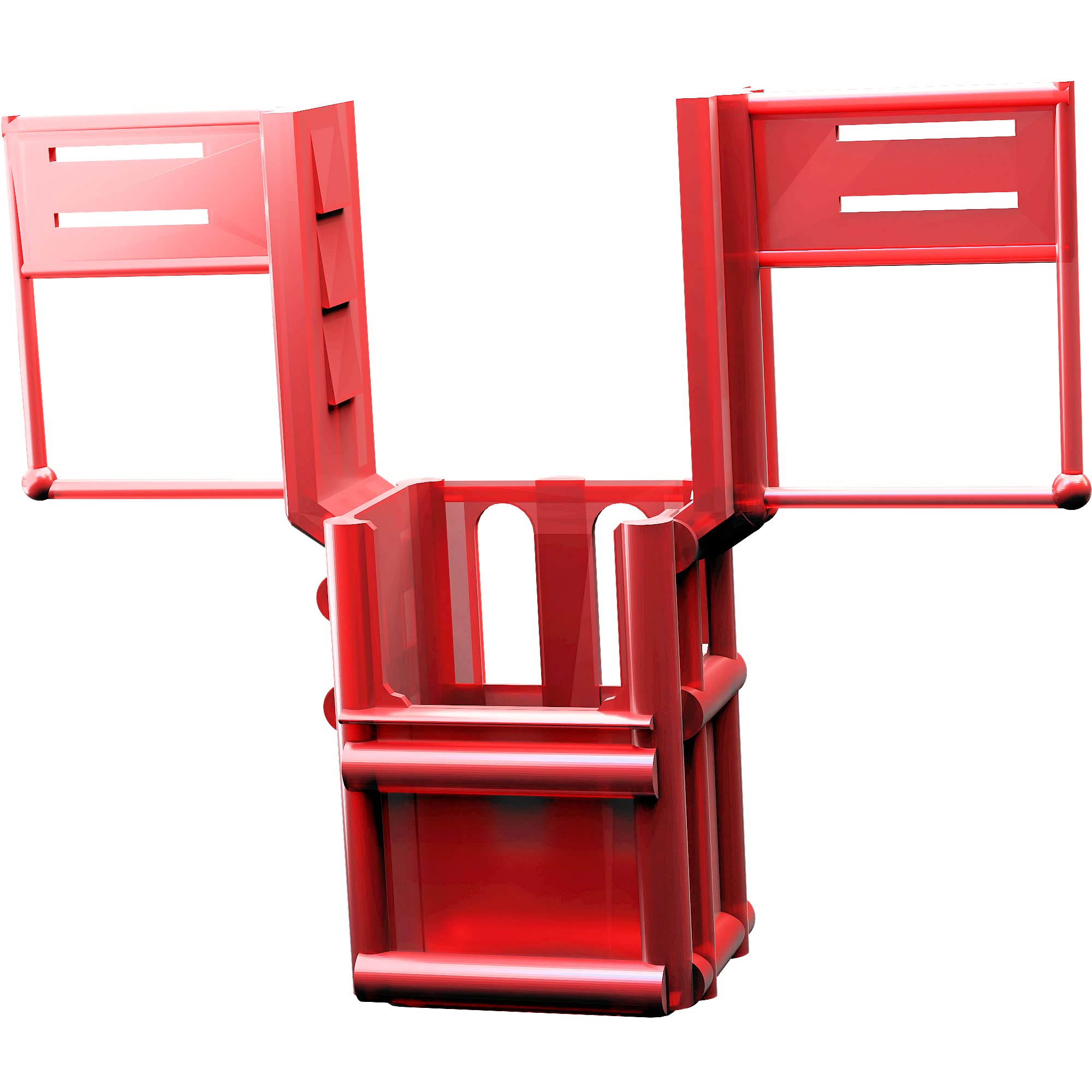 Runa-Mineralis Microphone Radio Range Mount for Insta360 ONE 1-Inch Leica Edition (Red PETG V.2)