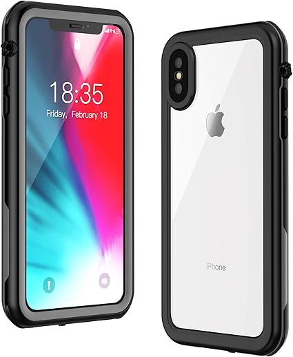 Amazon Com Iphone Xs Max Waterproof Case Gocool Full Body With