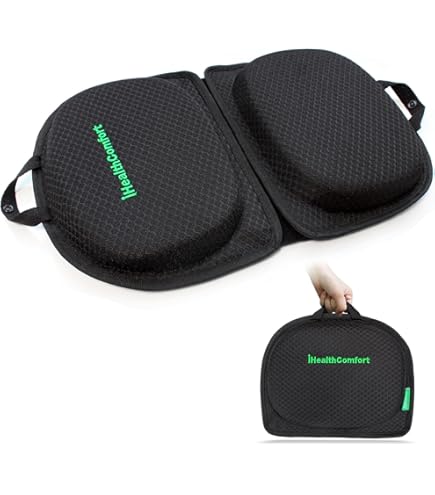 Portable Car Seat Foldable Travel Seat Cushion Portable Pad For