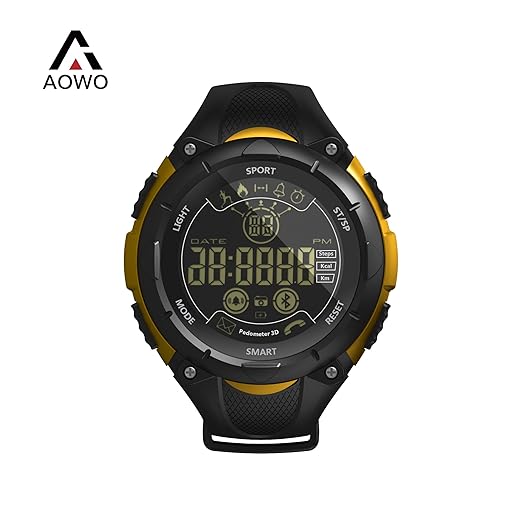 title=AOWO X7 Bluetooth Smartwatch Uomini Digital Smart Watch IP68 Impermeabile 5ATM