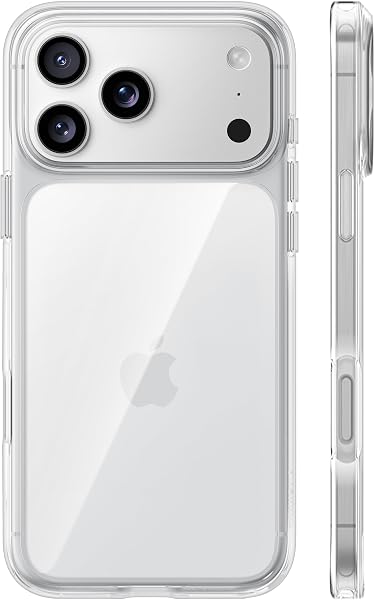 TORRAS for iPhone 17 Pro Max Case Crystal Clear, [Anti-Yellowing][Military-Grade Protection], Ultra Slim Transparent Anti-Scr