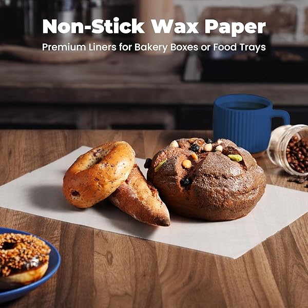 FIT MEAL PREP [1000 PACK] 15 X 10.75″ WAX PAPER SHEETS FOR FOOD, INTERFOLDED PRECUT DELI PAPER, POP UP GREASE-PROOF SANDWICH PAPER WRAPS, WATERPROOF FOR LUNCH, FOOD BASKET, MICROWAVE COVER, BBQ