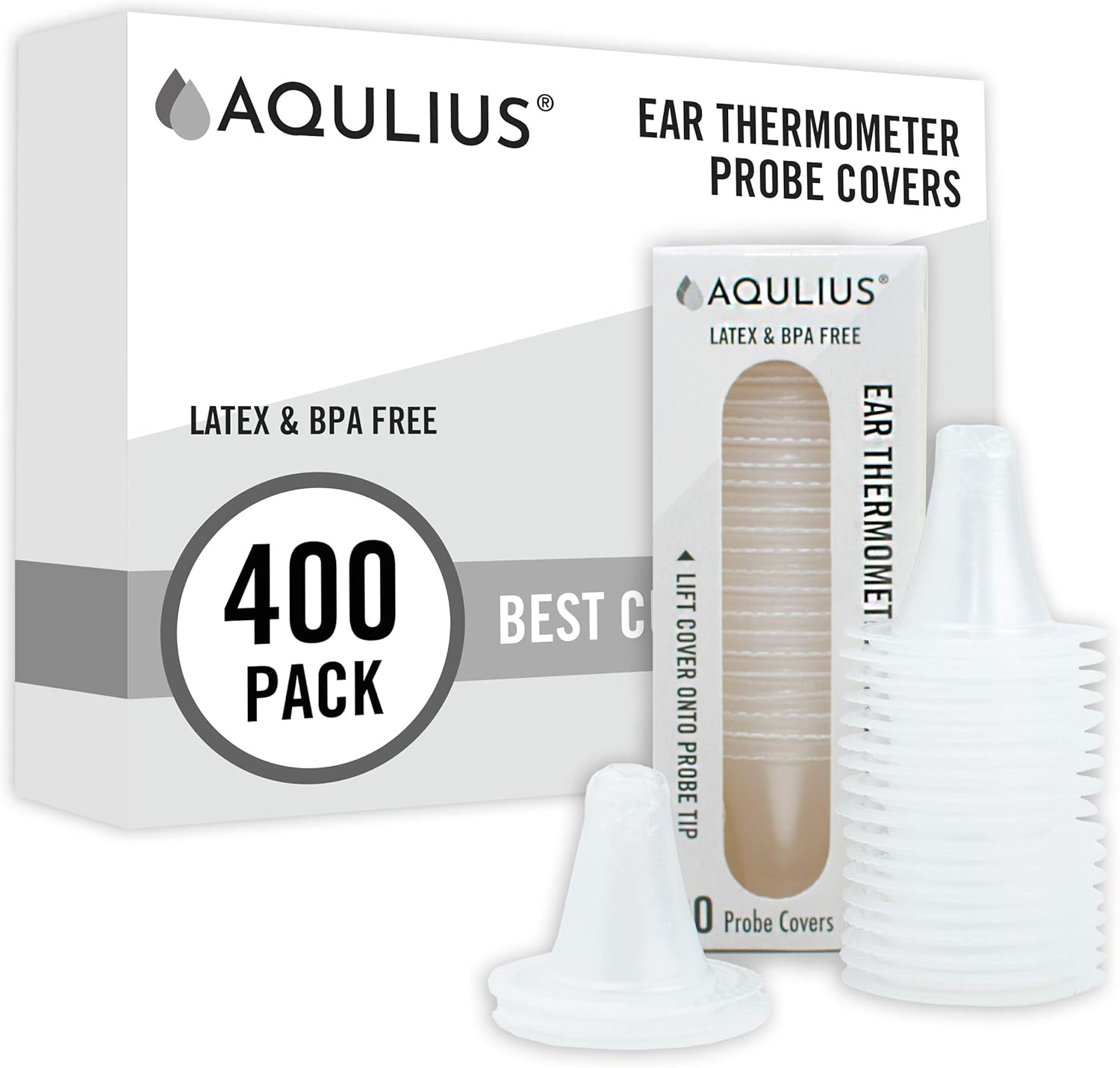 400 Pack of Ear Thermometer Disposable Covers (Universal