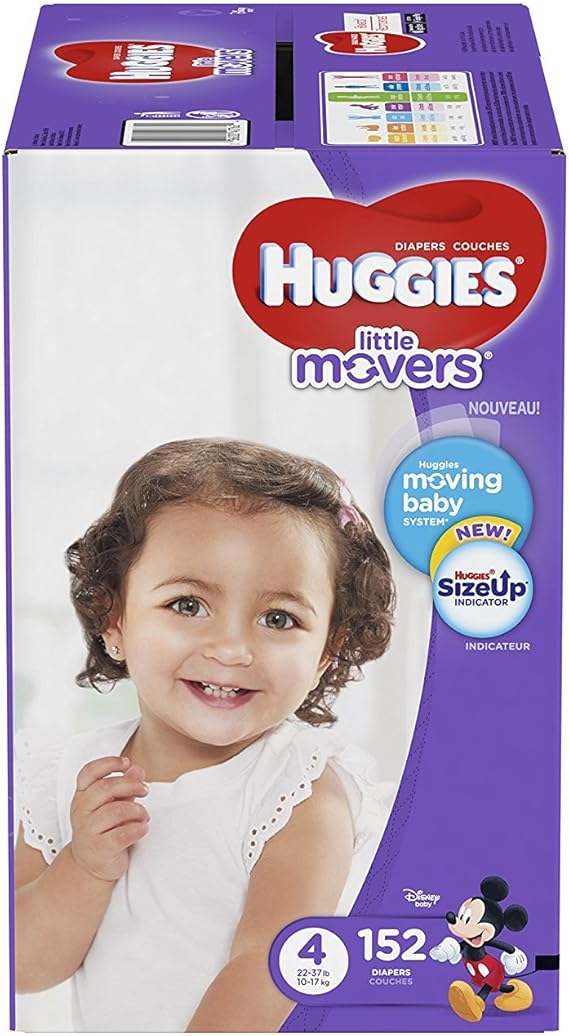 amazon huggies little movers size 4