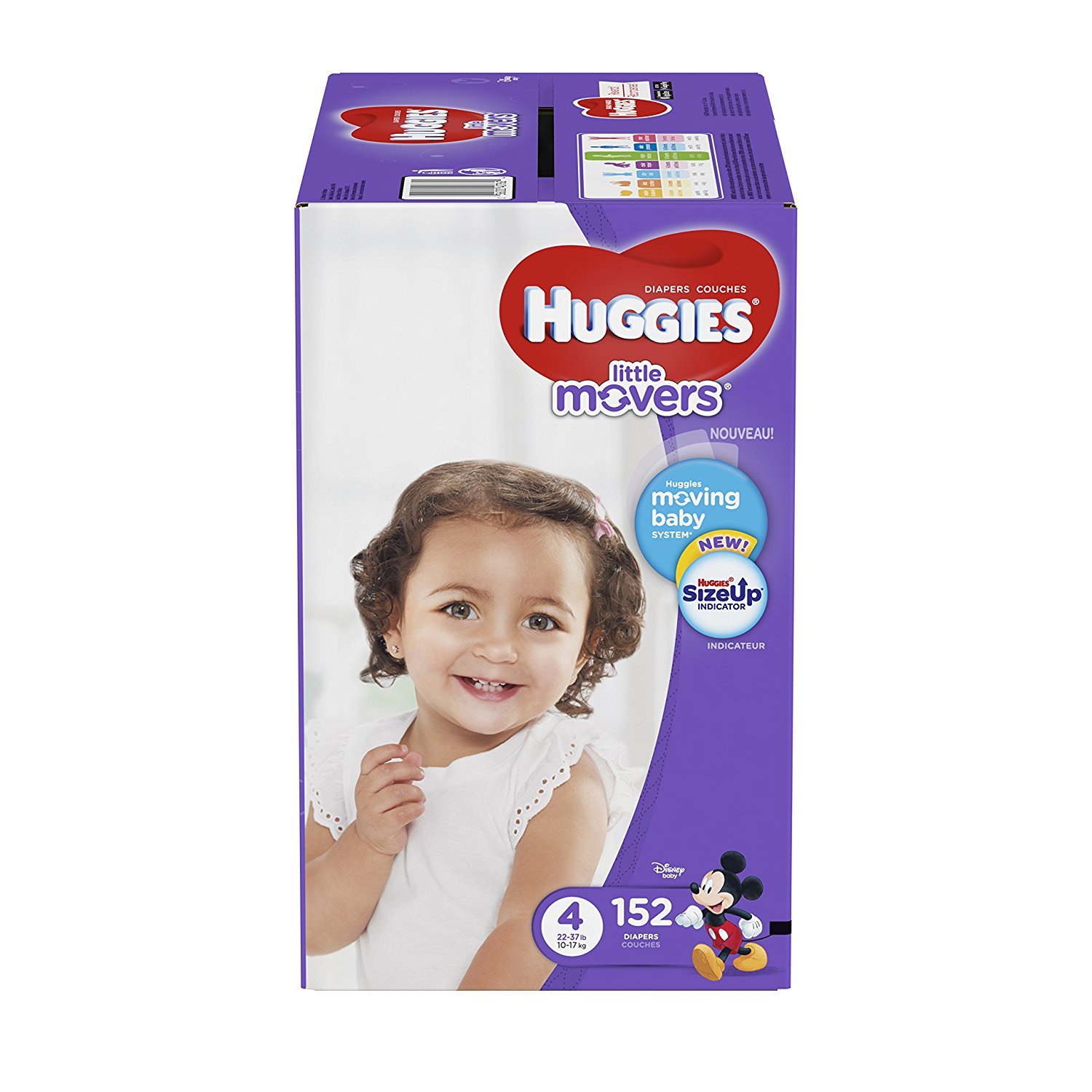huggies little movers size 4 walmart