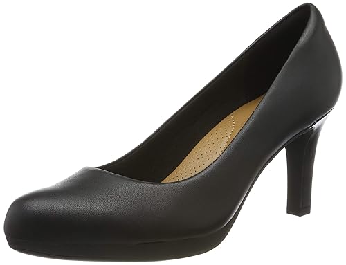 clarks high heel pumps