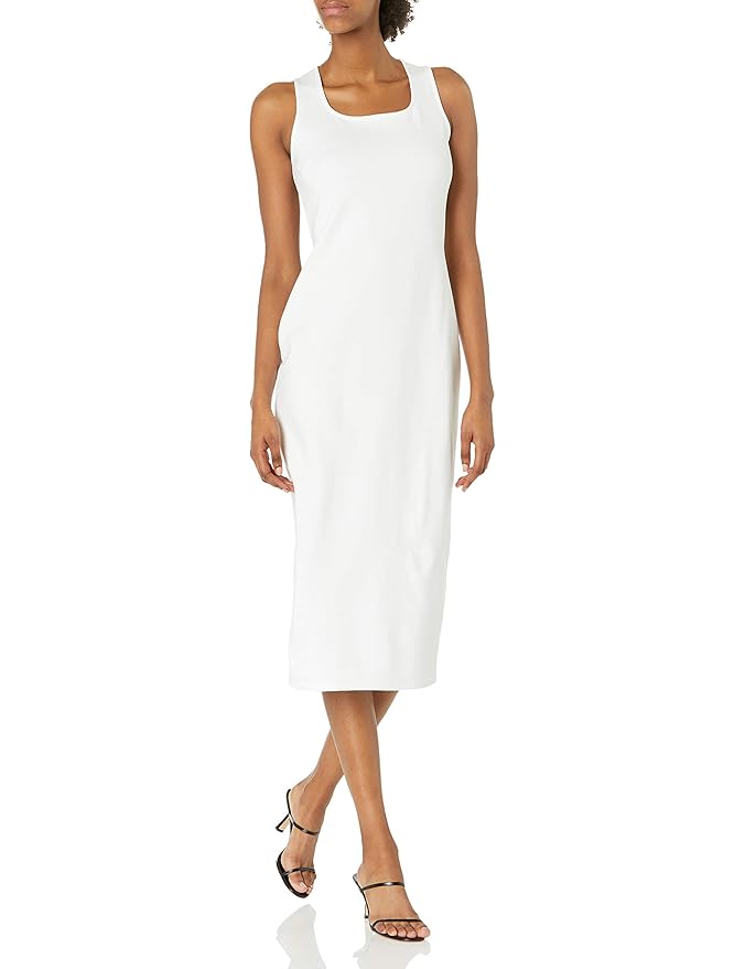 Buy AX Armani Exchange Women's Heavy Ponte Sheath Dress, Optic White