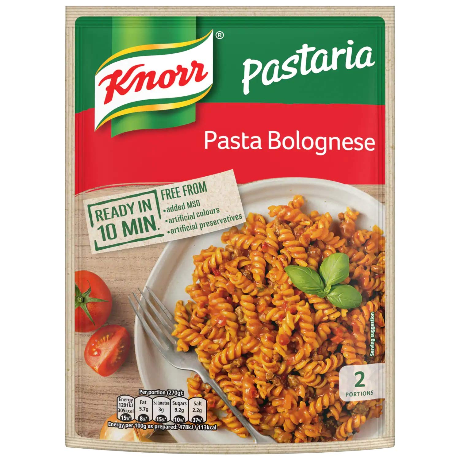 Knorr Pastaria Pasta Bolognese 160g Pack Of 10 Buy Online In Fiji At Fiji Desertcart Com Productid 187596477