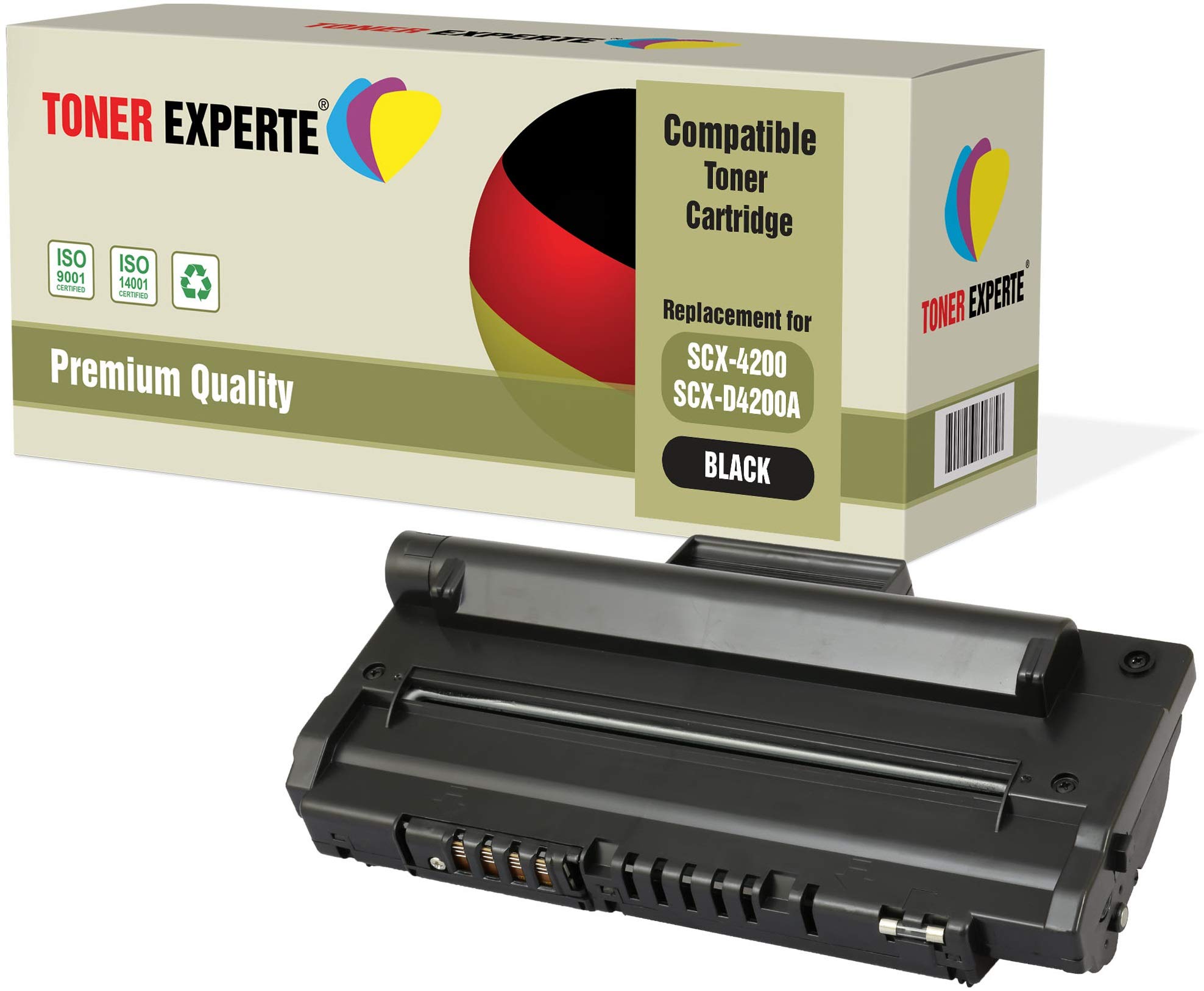 TONER EXPERTE® Compatible with SCX-D4200A Premium Toner Cartridge for Samsung SCX-4200