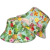 Hat Reversible Fisherman Hats Double Sided Wearing for Women Men Boys Girls