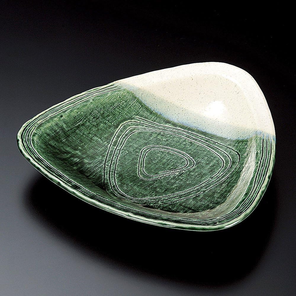 安い購入 5個セット 変型皿 織部三角皿 大 26 X 5cm 変形皿 お皿 和皿 人気 おすすめ 食器 業務用 飲食店 カフェ うつわ 器 おしゃれ ギフト プレゼント 引き出物 内祝い 結婚祝い 誕生日 贈り物 贈答品 海外最新 Xoogle Co In