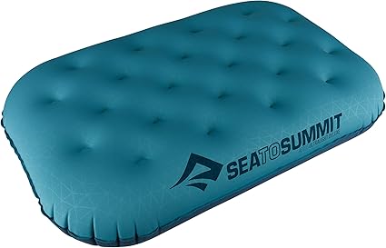 Amazon Com Sea To Summit Aeros Ultralight Pillow Deluxe Aqua
