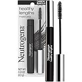 Neutrogena Healthy Lengths Mascara - with Vitamin E & Olive Oil, Lengthening Formula Extends the Look of Your Lashes up to 100% without Clumping, Flaking or Smudging, Carbon Black 0.21 oz
