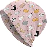 Zminciu Beanie Hat Skull Cap Chemo Hat Slouchy Cap Headwear Stretch Knitted Hats