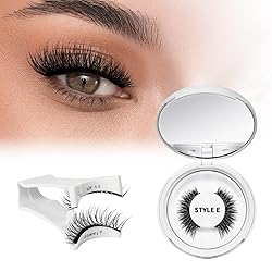 QUEWEL No Glue Needed Eyelashes Magnetic, Magnetic