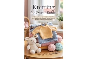 Knitting for Sweet Babies: A Step-by-Step Beginner’s Guide to Crafting Soft, Safe, and Adorable Baby Clothes, Toys, and Blank