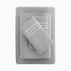 CozyLux Full Bed Sheets Set 1800 Series 4-Piece