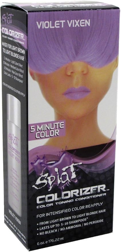 Splat Colorizer Color Toning Conditioner Violet Vixen Amazon Ca
