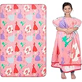 Disney Princess Kids Bedding Super Soft Plush Throw Blanket, 62 in x 90 in, "Official" Disney Product By Franco
