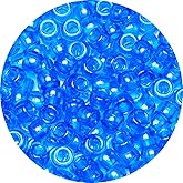 Eppingwin Beads and Bead assortments (1000 Pony Beads-Blue Transparent)…
