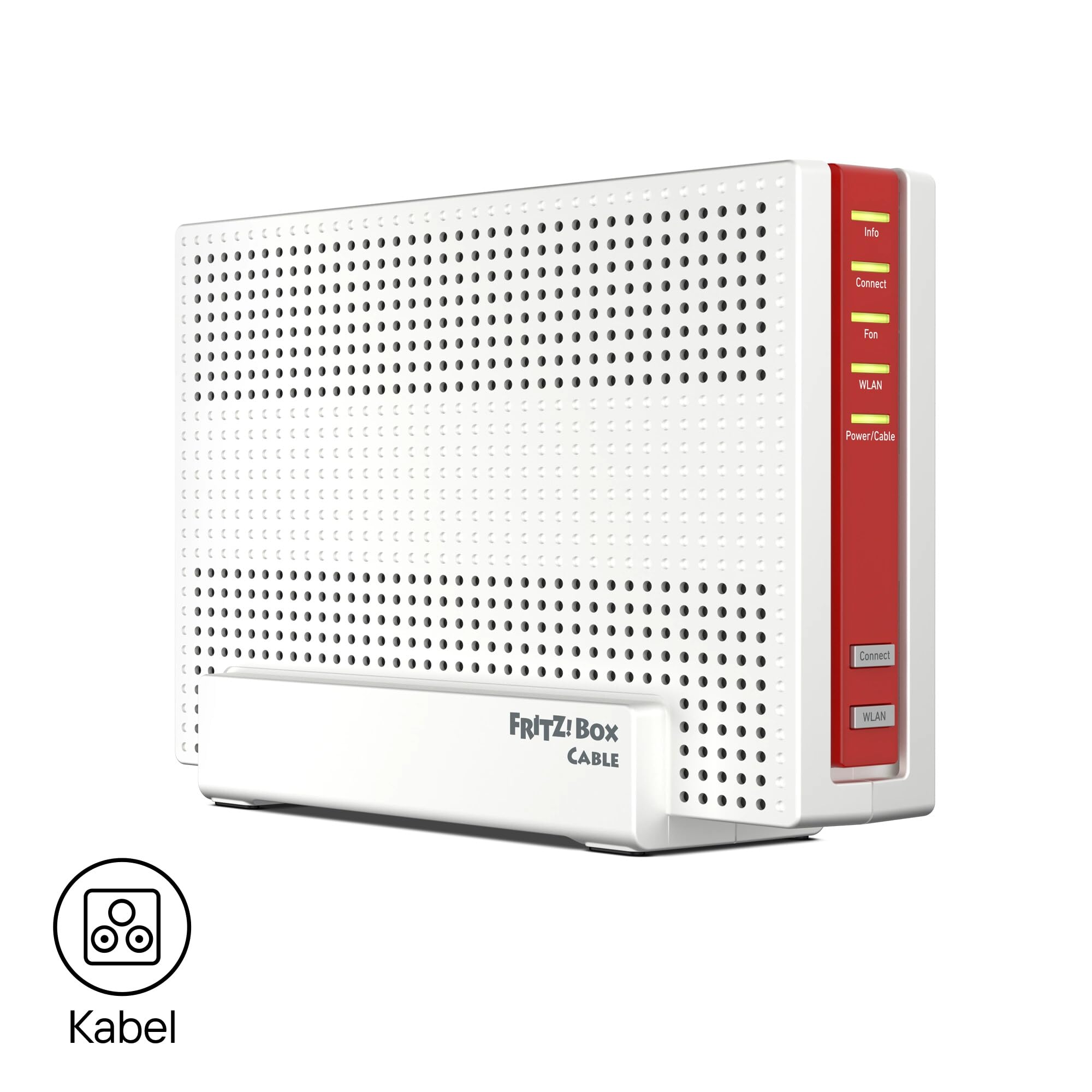 FRITZ!Box 6690 Cable | Router für einen Kabelanschluss (DOCSIS 3.1-Kabel-Modem, 4x4 Wi-Fi 6 (WLAN AX) mit 4.800 MBit/s (5 GHz) + 1.200 MBit/s (2,4 GHz), 1x 2,5-Gigabit-LAN-Anschluss, USB 3.0, DECT) 2