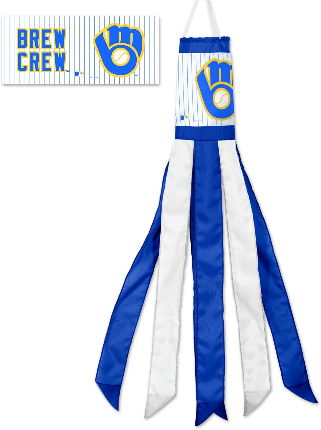 MLB Milwaukee Brewers Retro Windsock, Wind Socks Amazon Canada