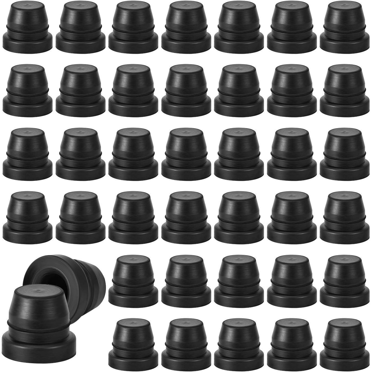 40 Piece Brake Bleeder Screw Cap Grease Fitting Cap Rubber Dust Cover Brake Bleeder Nipple Zerk Fitting for Cars Motorcycles