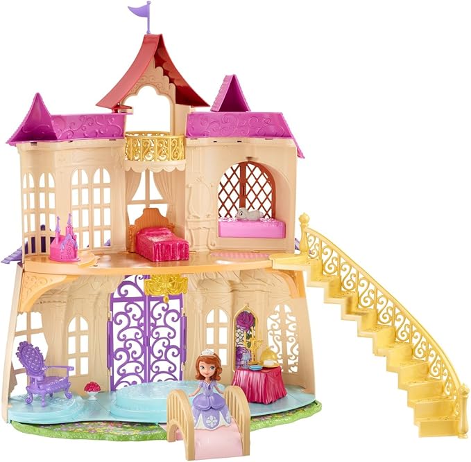 princesa sofia castillo magico parlanchin mattel cdt72