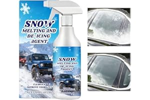 Deicer Spray for Car Windshield - 120ML Fast-Acting Glass Freeze Snow Remover Agent,Car Deicing Spray | for RV Sedan Truck Mi