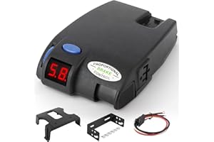 LAJBZ Electronic Brake Control - Proportional Trailer Brake Controller with Easy-to-Read LED Display, Self-Diagnostic, Plug & Play Installation - Compatible with Tekonsha 90160 Primus IQ