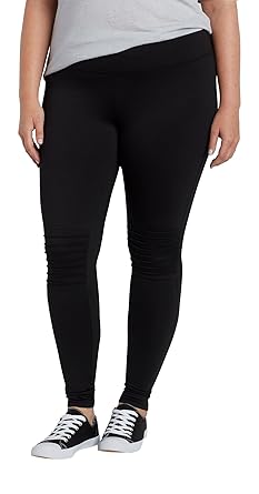 Maurices Plus Size Legging with Pintuck Knees