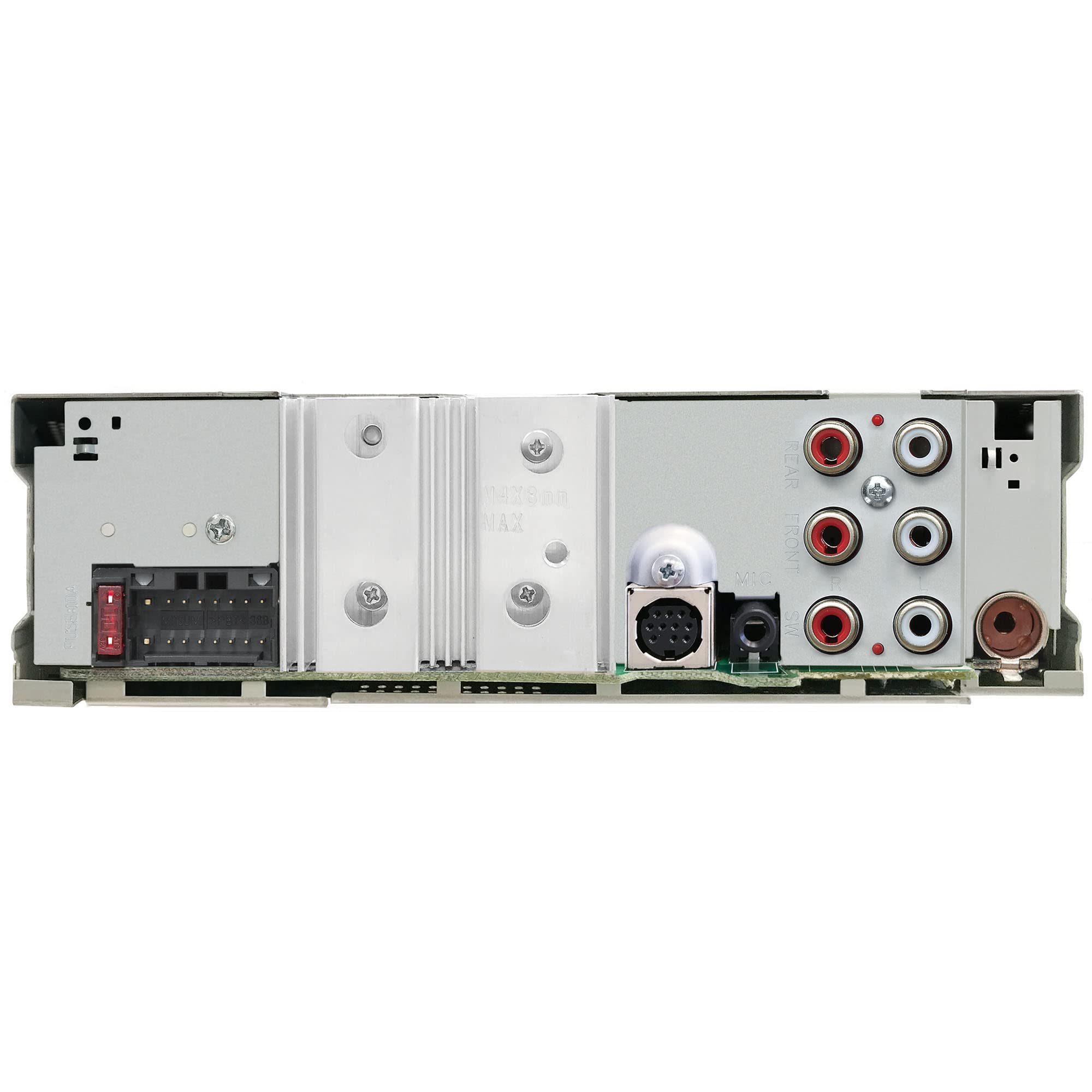 JVC KD-T92MBS Marine Powersport Audio CD Receiver 22W RMS/50W Max x 4, Bluetooth, USB, Time Alignment, 13 Band EQ, 2/3 Way Crossover, 6-Channel 4V Pre-Amp Output, Adjustable Color LED Display