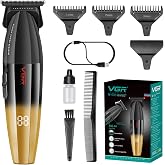 VGR 906 Cordless Hair Trimmer for Men with Zero-Gap T-Blade, Gold