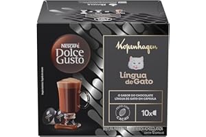 Achocolatado em Cápsula Nescafé Dolce Gusto Kopenhagen Língua de Gato 10 cápsulas