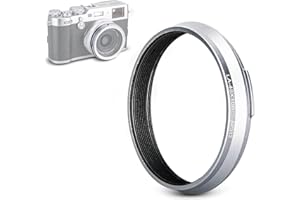 49mm Metal Lens Filter Adapter Ring for Fujifilm Fuji X100V X100F X100T X100S X100 X70 Camera & Wide Conversion Lens WCL-X100