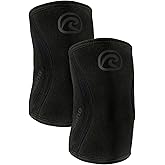 Rehband Elbow 5mm Compression Sleeve, Neoprene Elbow Sleeves for Weightlifting, Anatomical Design, Non-Slip & Close Fitting, Elbow Support Unisex, Colour:Carbon/Black - 1 Pair, Size:Medium