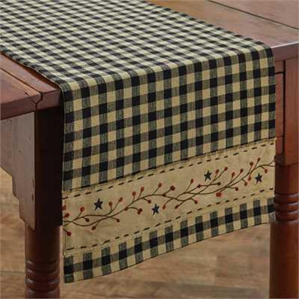 Best black table runner 36 inch