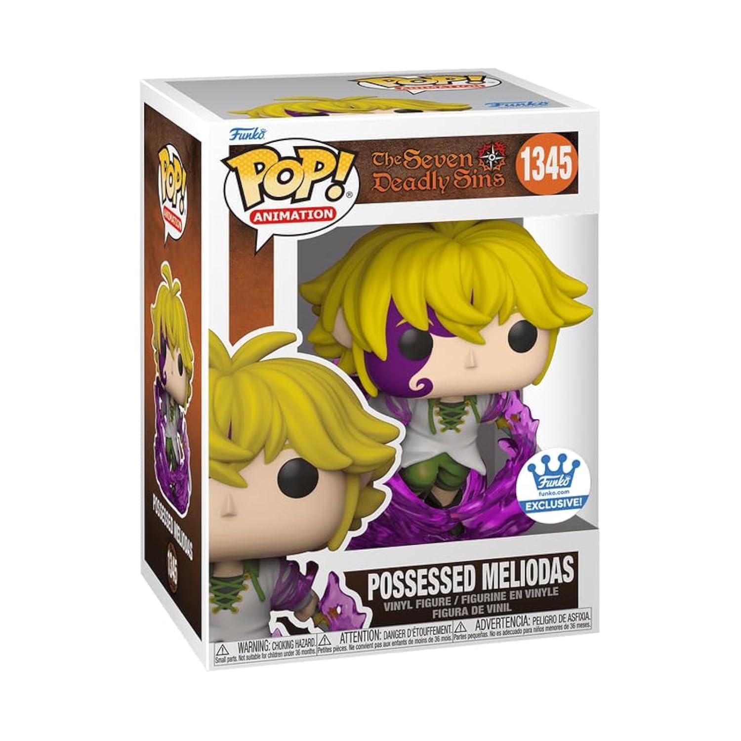 Funko Pop! Animation: The Seven Deadly Sins - Posessed Meliodas Shop Exclusive, 71174